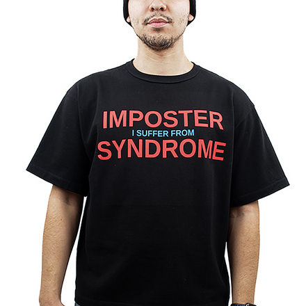 IMPOSTER SYNDROME TEE - BLACK