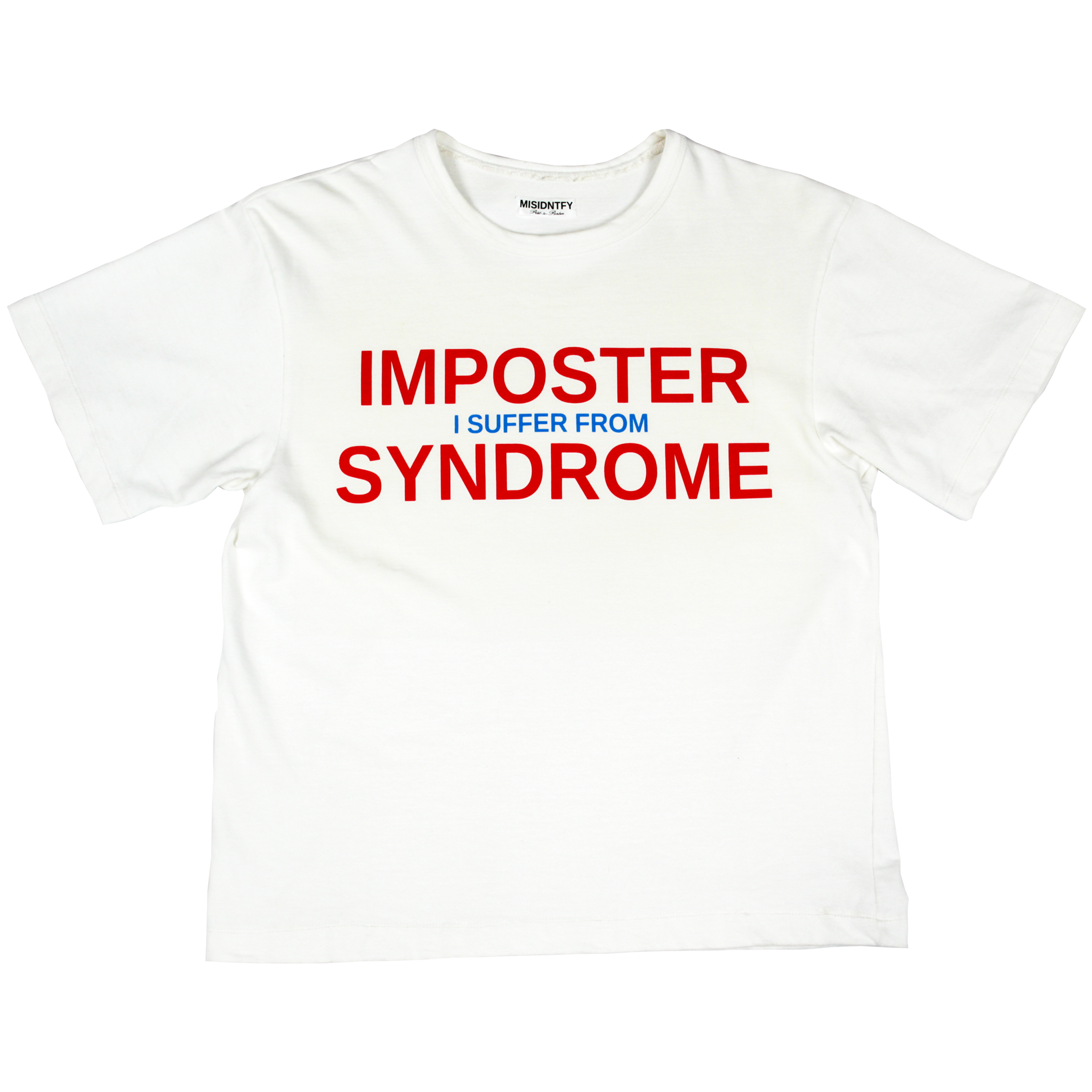 IMPOSTER SYNDROME TEE - WHITE