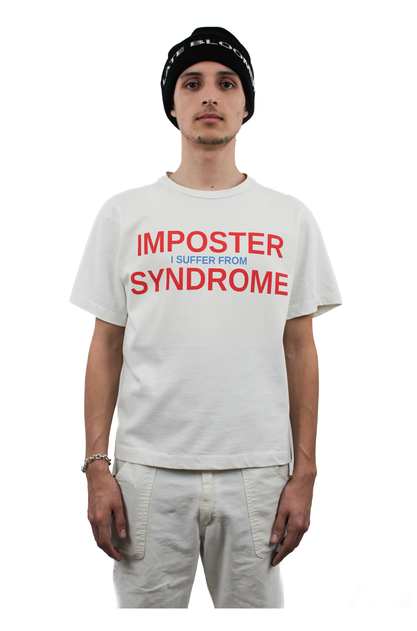 IMPOSTER SYNDROME TEE - WHITE